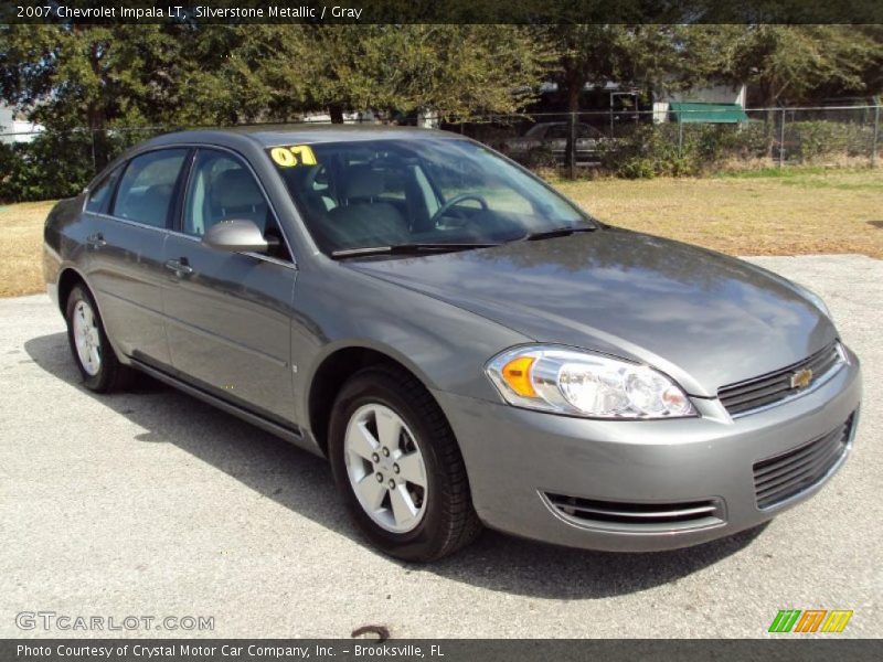 Silverstone Metallic / Gray 2007 Chevrolet Impala LT