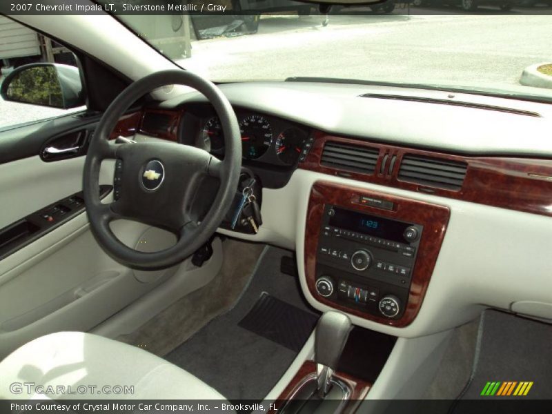 Silverstone Metallic / Gray 2007 Chevrolet Impala LT