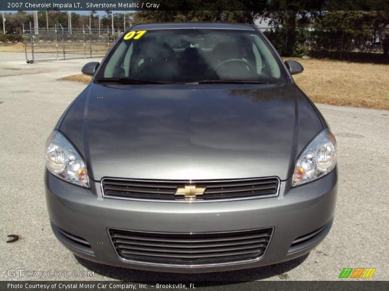 Silverstone Metallic / Gray 2007 Chevrolet Impala LT