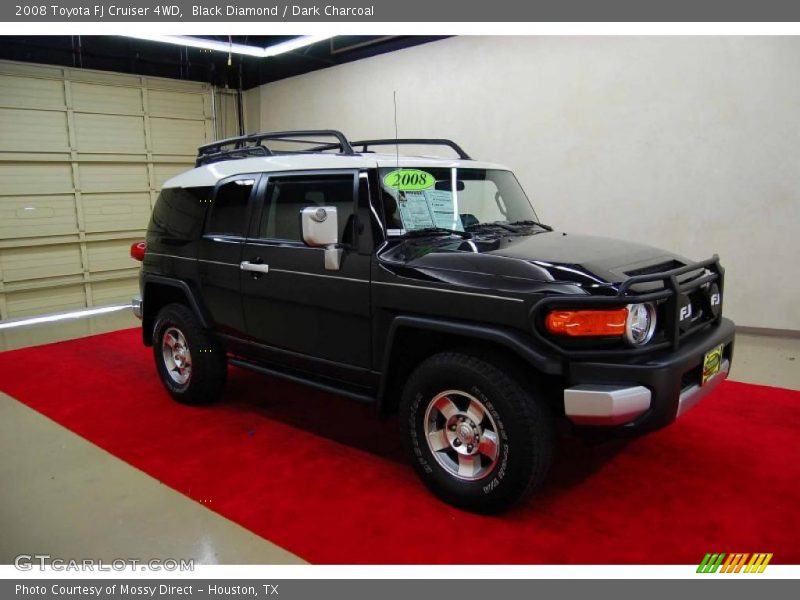 Black Diamond / Dark Charcoal 2008 Toyota FJ Cruiser 4WD