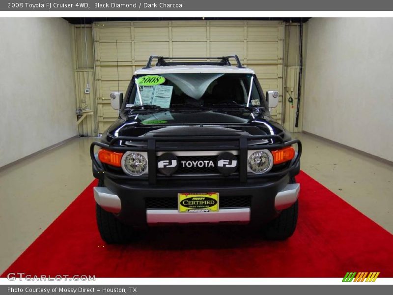 Black Diamond / Dark Charcoal 2008 Toyota FJ Cruiser 4WD
