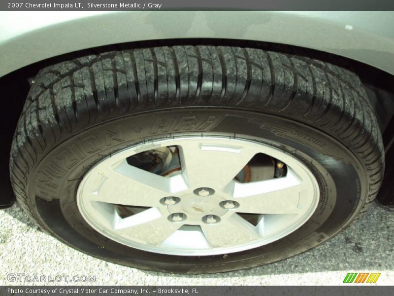 Silverstone Metallic / Gray 2007 Chevrolet Impala LT