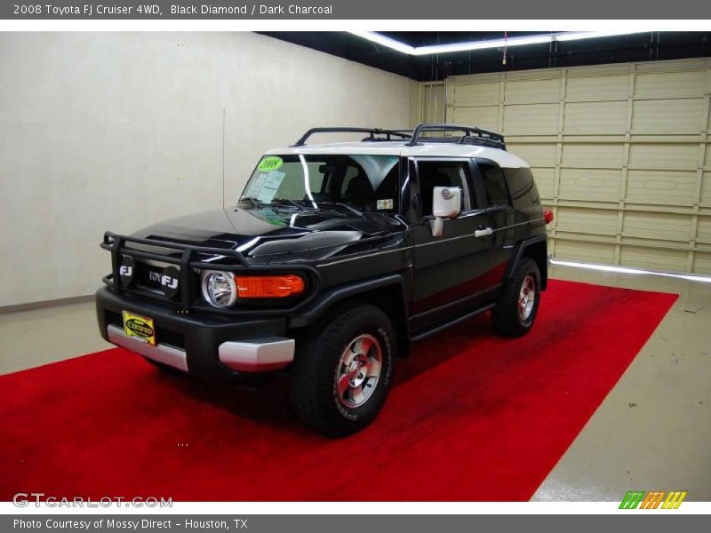 Black Diamond / Dark Charcoal 2008 Toyota FJ Cruiser 4WD