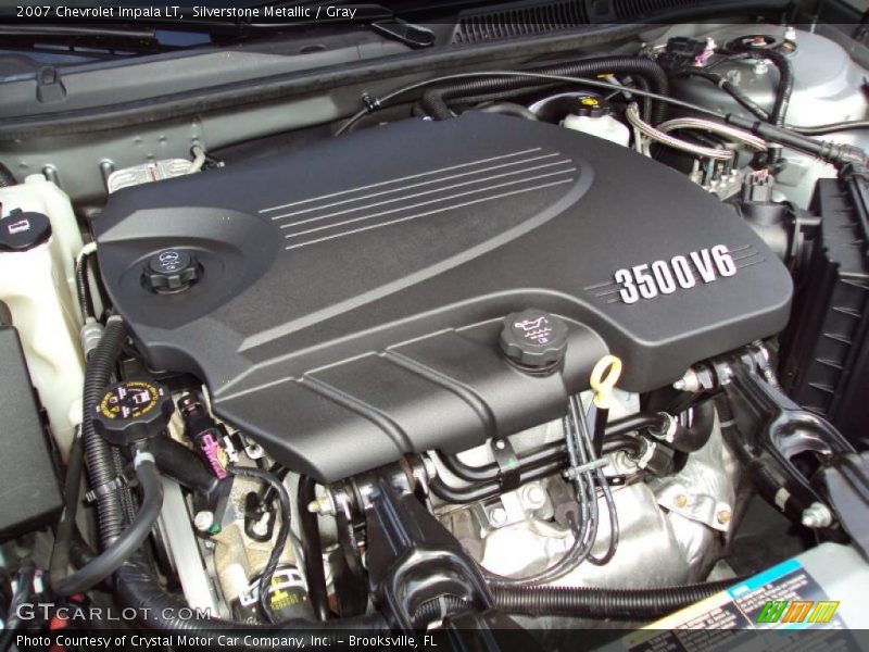 Silverstone Metallic / Gray 2007 Chevrolet Impala LT