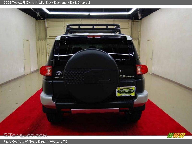 Black Diamond / Dark Charcoal 2008 Toyota FJ Cruiser 4WD