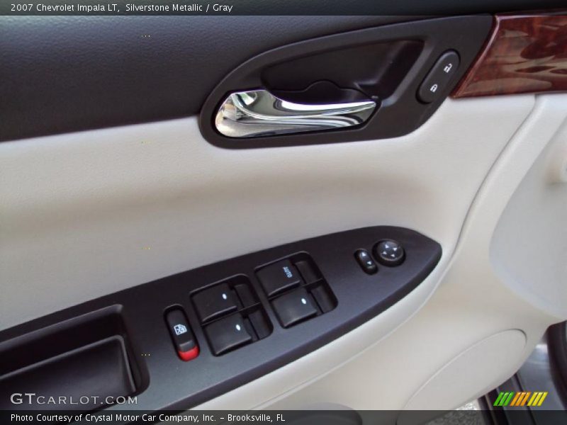 Silverstone Metallic / Gray 2007 Chevrolet Impala LT