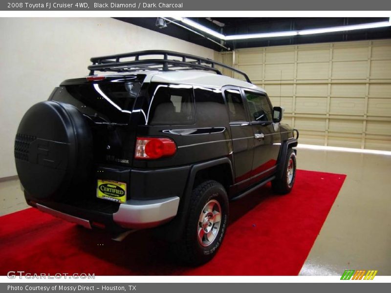 Black Diamond / Dark Charcoal 2008 Toyota FJ Cruiser 4WD