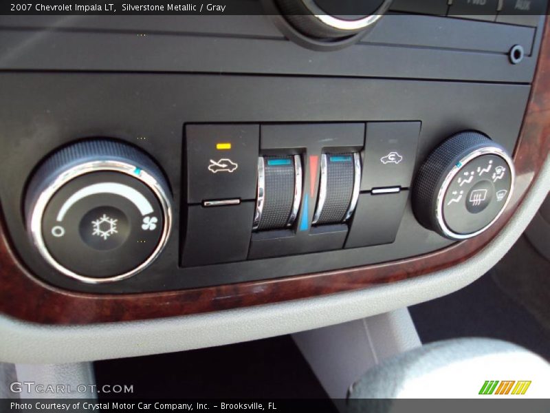 Silverstone Metallic / Gray 2007 Chevrolet Impala LT