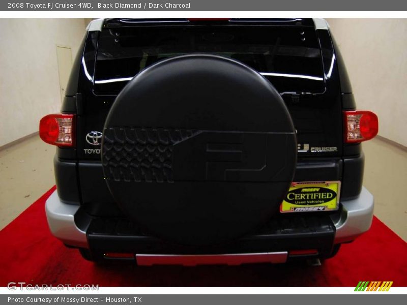 Black Diamond / Dark Charcoal 2008 Toyota FJ Cruiser 4WD
