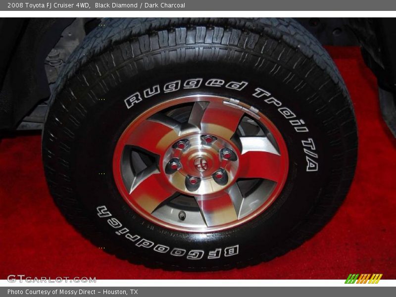 Black Diamond / Dark Charcoal 2008 Toyota FJ Cruiser 4WD