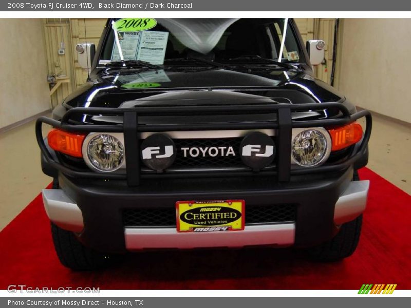 Black Diamond / Dark Charcoal 2008 Toyota FJ Cruiser 4WD