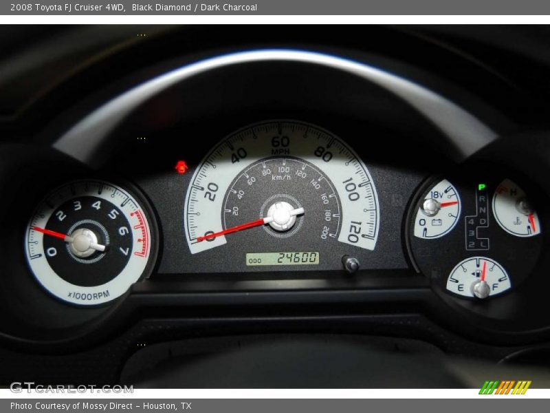 Black Diamond / Dark Charcoal 2008 Toyota FJ Cruiser 4WD