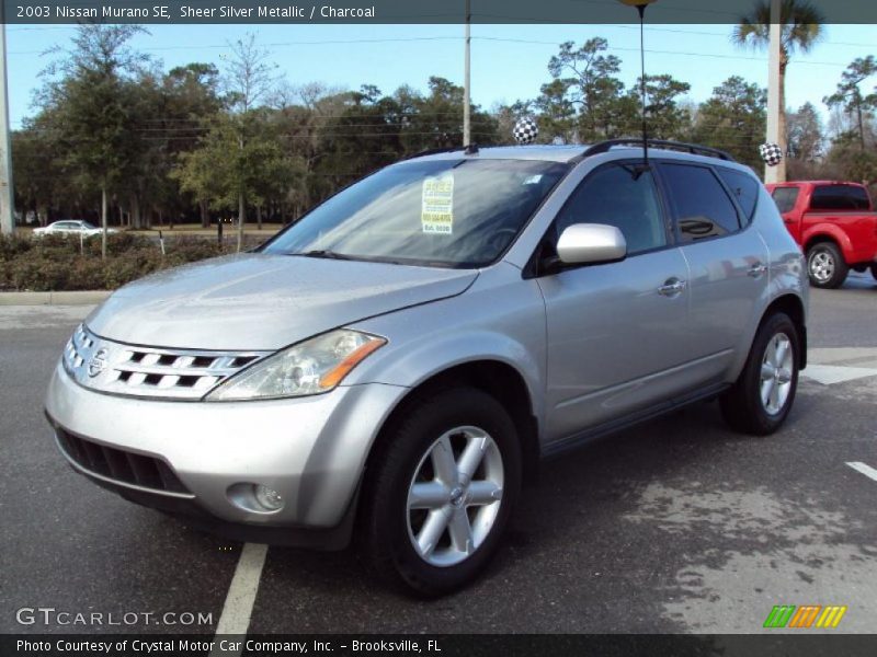 Sheer Silver Metallic / Charcoal 2003 Nissan Murano SE