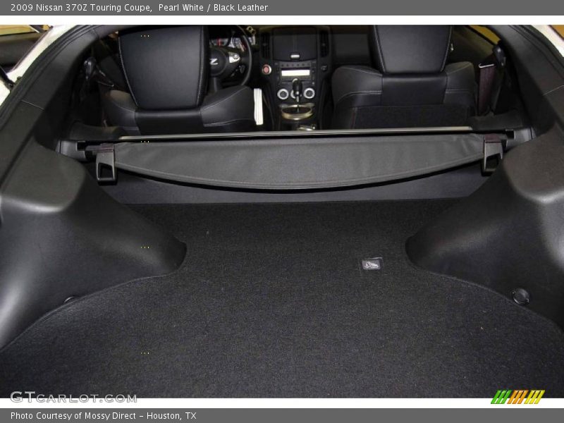 Pearl White / Black Leather 2009 Nissan 370Z Touring Coupe
