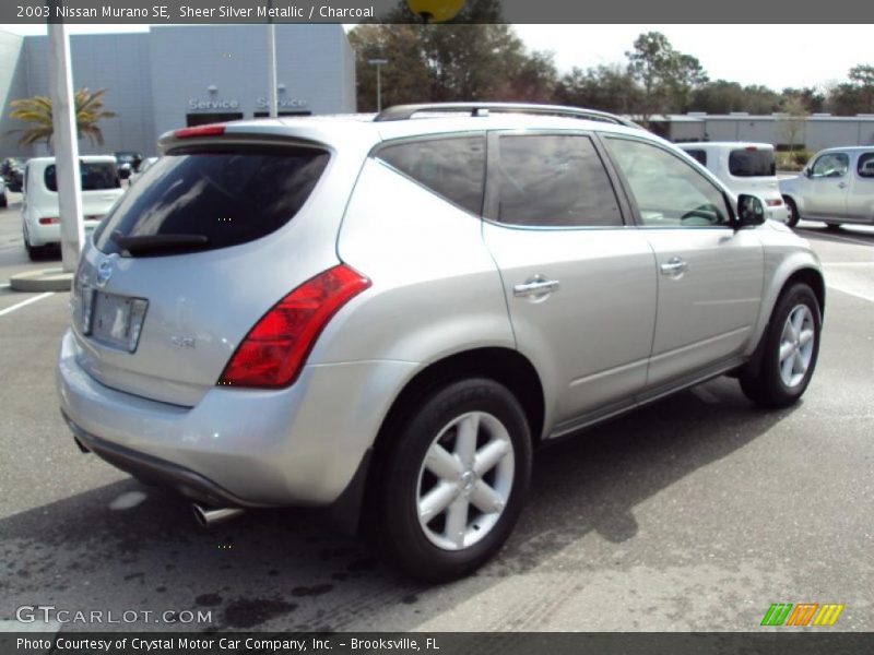 Sheer Silver Metallic / Charcoal 2003 Nissan Murano SE
