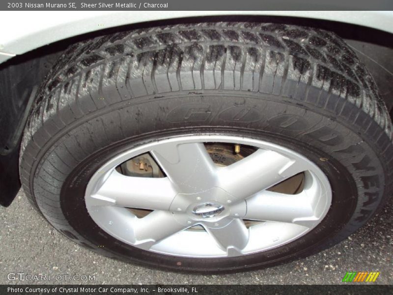 Sheer Silver Metallic / Charcoal 2003 Nissan Murano SE