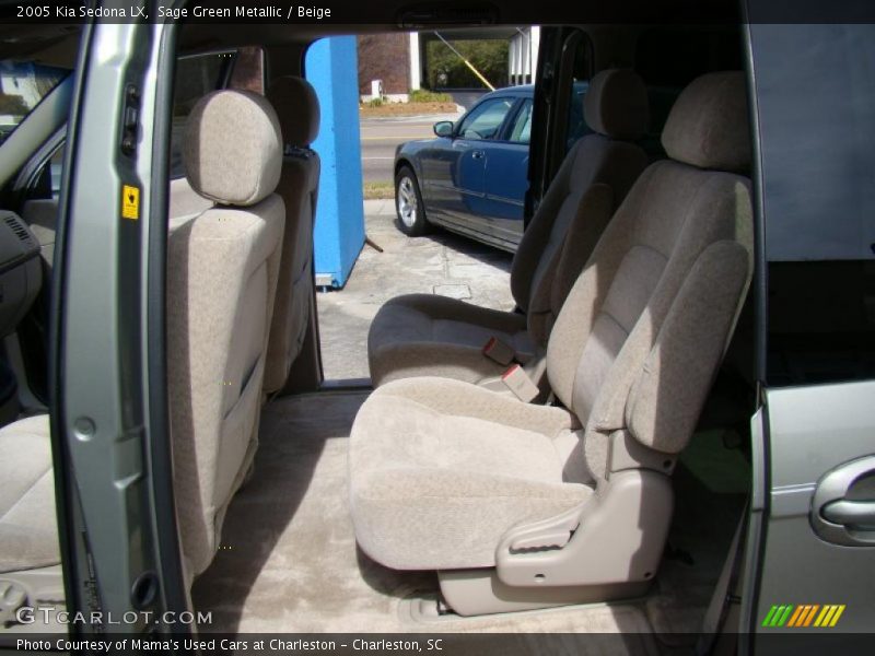 Sage Green Metallic / Beige 2005 Kia Sedona LX