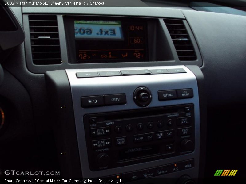 Sheer Silver Metallic / Charcoal 2003 Nissan Murano SE