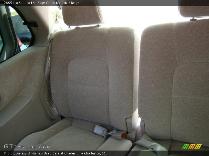 Sage Green Metallic / Beige 2005 Kia Sedona LX