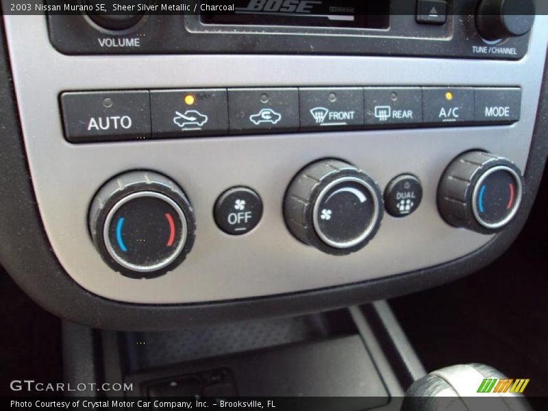 Sheer Silver Metallic / Charcoal 2003 Nissan Murano SE