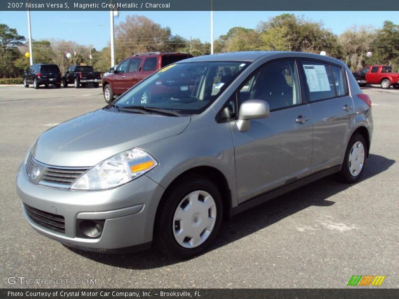 Magnetic Grey Metallic / Charcoal 2007 Nissan Versa S