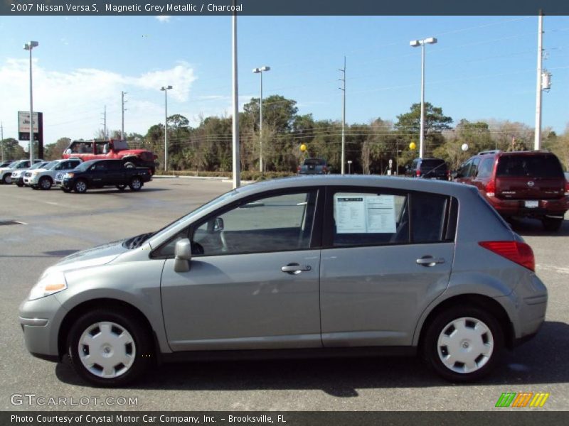 Magnetic Grey Metallic / Charcoal 2007 Nissan Versa S