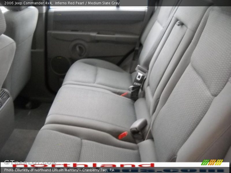 Inferno Red Pearl / Medium Slate Gray 2006 Jeep Commander 4x4