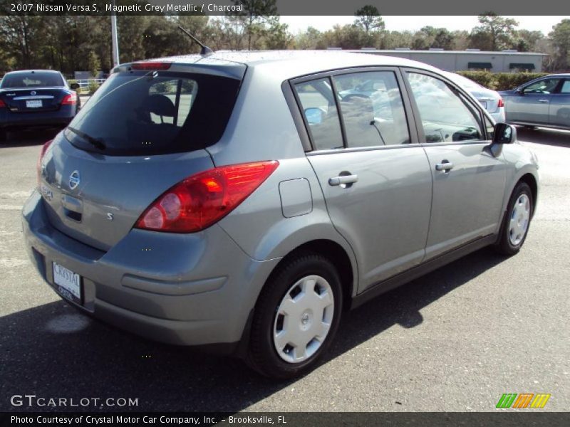 Magnetic Grey Metallic / Charcoal 2007 Nissan Versa S
