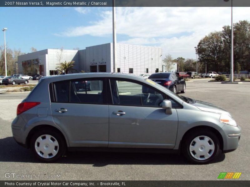 Magnetic Grey Metallic / Charcoal 2007 Nissan Versa S