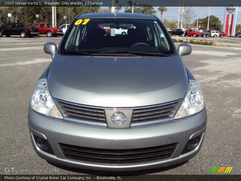 Magnetic Grey Metallic / Charcoal 2007 Nissan Versa S