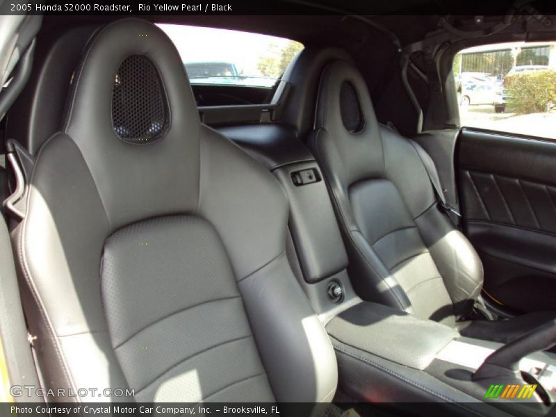 Rio Yellow Pearl / Black 2005 Honda S2000 Roadster