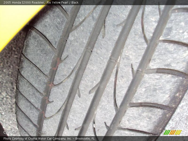 Rio Yellow Pearl / Black 2005 Honda S2000 Roadster