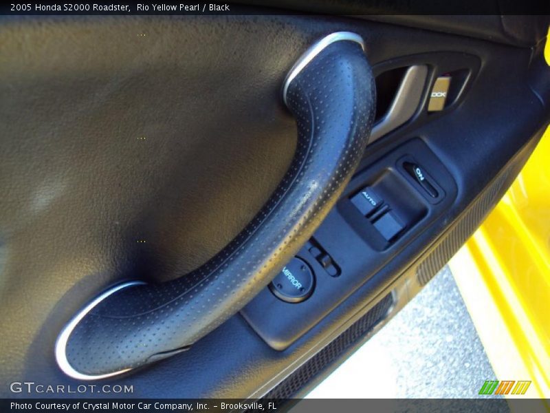 Rio Yellow Pearl / Black 2005 Honda S2000 Roadster