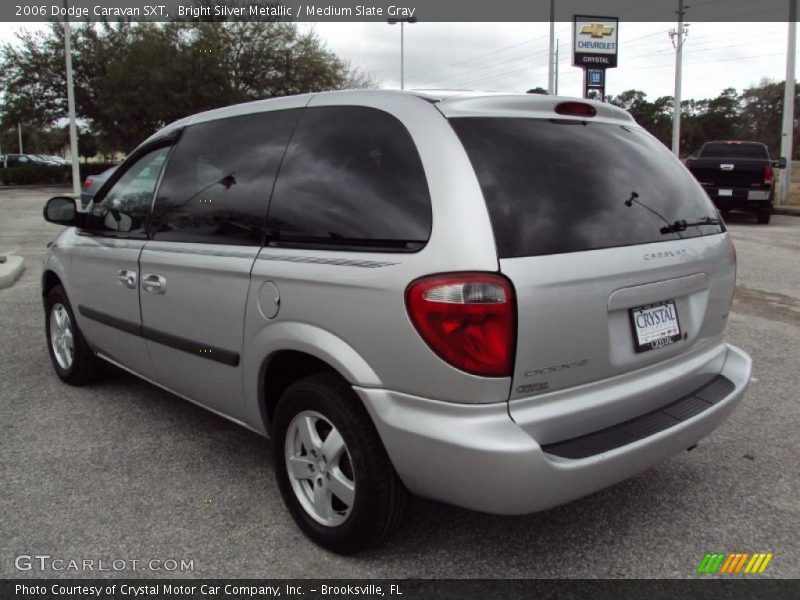 Bright Silver Metallic / Medium Slate Gray 2006 Dodge Caravan SXT