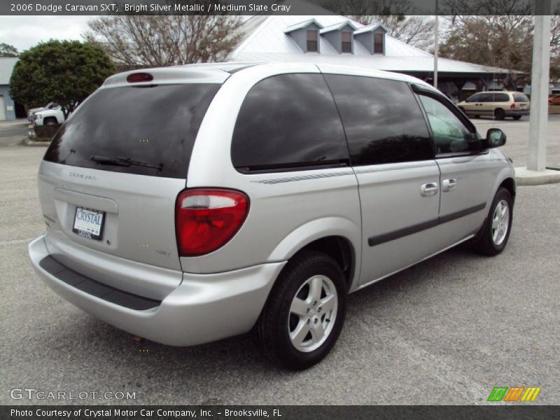 Bright Silver Metallic / Medium Slate Gray 2006 Dodge Caravan SXT