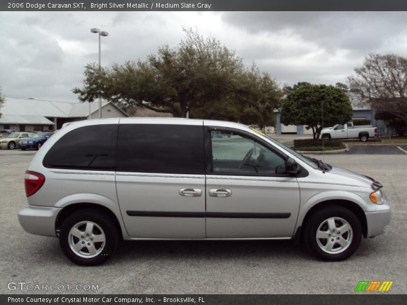 Bright Silver Metallic / Medium Slate Gray 2006 Dodge Caravan SXT