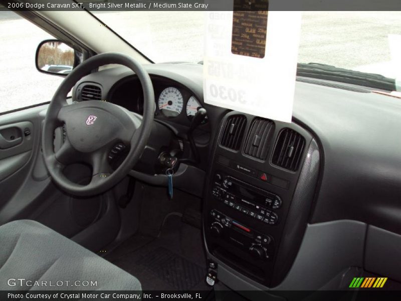 Bright Silver Metallic / Medium Slate Gray 2006 Dodge Caravan SXT