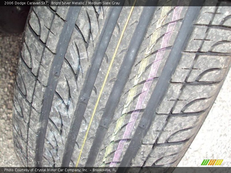 Bright Silver Metallic / Medium Slate Gray 2006 Dodge Caravan SXT