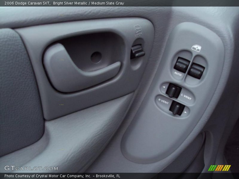 Bright Silver Metallic / Medium Slate Gray 2006 Dodge Caravan SXT