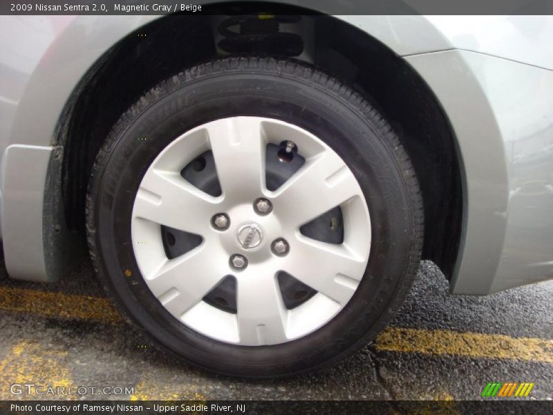 Magnetic Gray / Beige 2009 Nissan Sentra 2.0