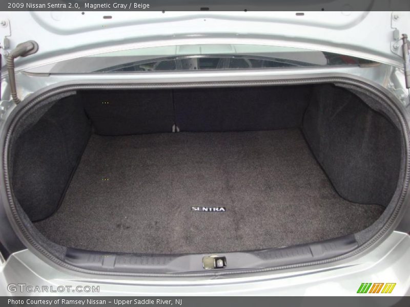 Magnetic Gray / Beige 2009 Nissan Sentra 2.0