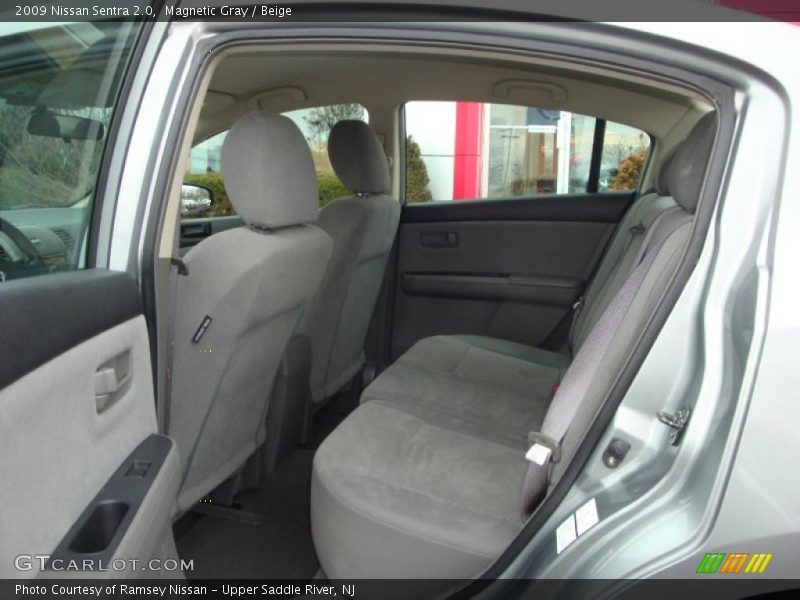 Magnetic Gray / Beige 2009 Nissan Sentra 2.0