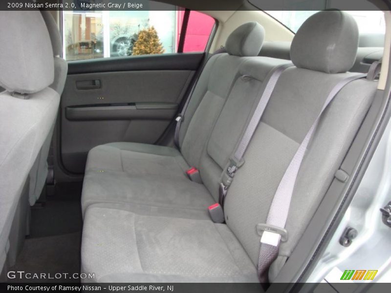 Magnetic Gray / Beige 2009 Nissan Sentra 2.0