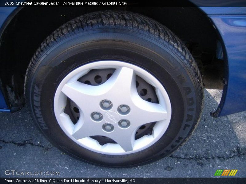 Arrival Blue Metallic / Graphite Gray 2005 Chevrolet Cavalier Sedan