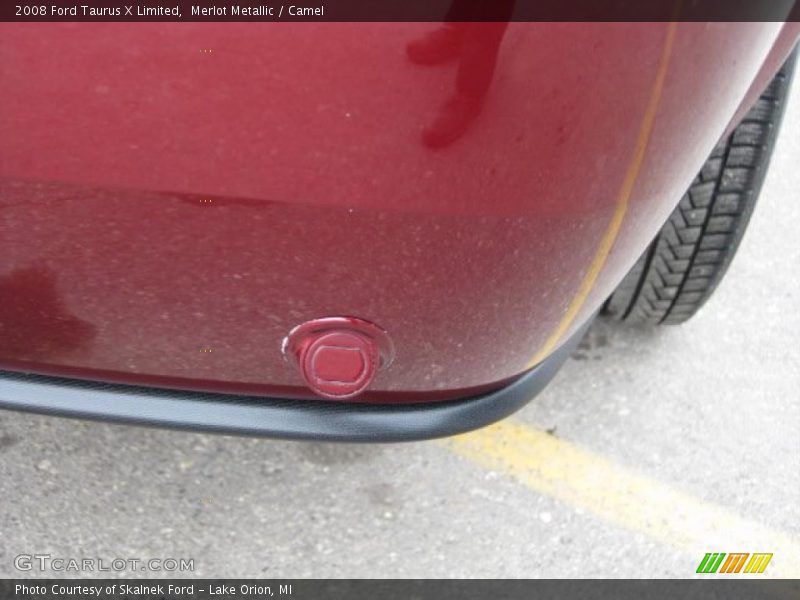 Merlot Metallic / Camel 2008 Ford Taurus X Limited