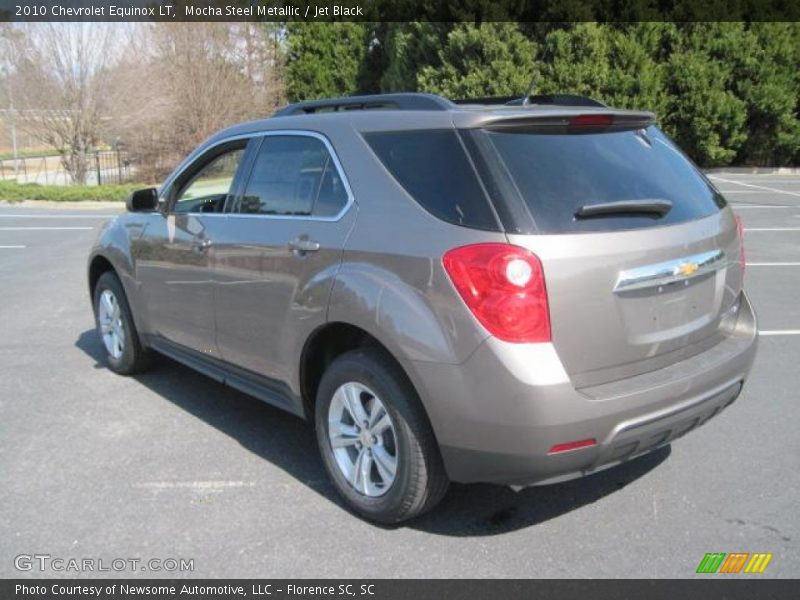 Mocha Steel Metallic / Jet Black 2010 Chevrolet Equinox LT