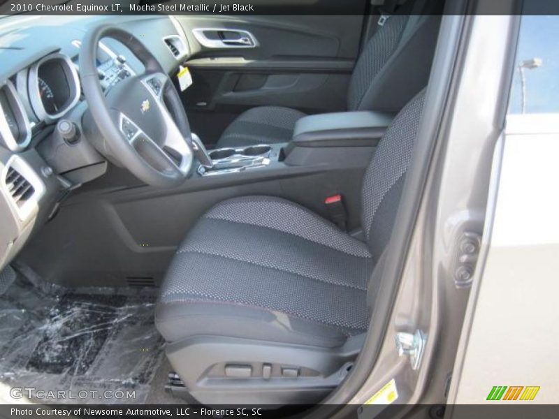 Mocha Steel Metallic / Jet Black 2010 Chevrolet Equinox LT