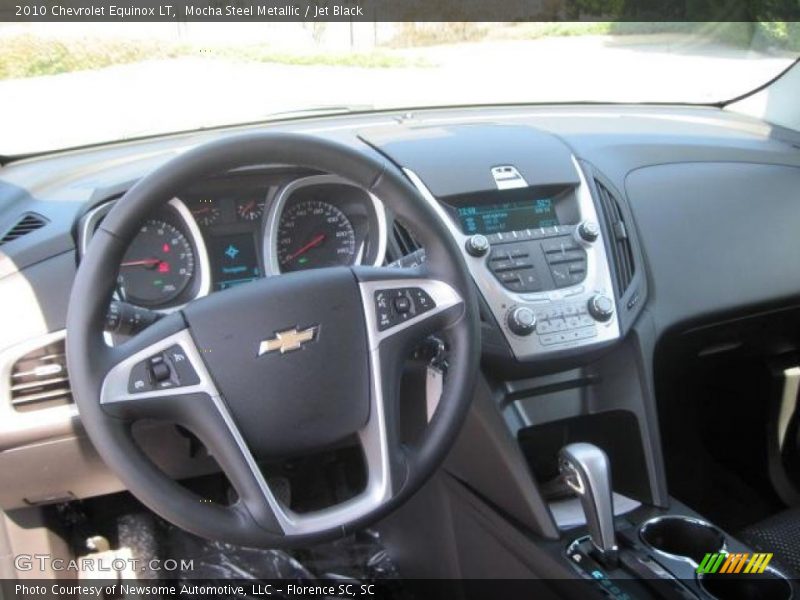 Mocha Steel Metallic / Jet Black 2010 Chevrolet Equinox LT