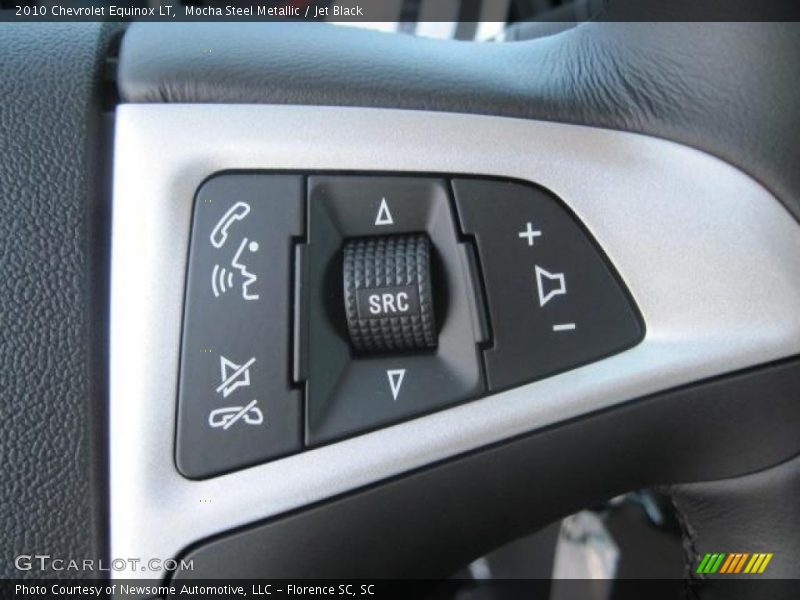 Mocha Steel Metallic / Jet Black 2010 Chevrolet Equinox LT