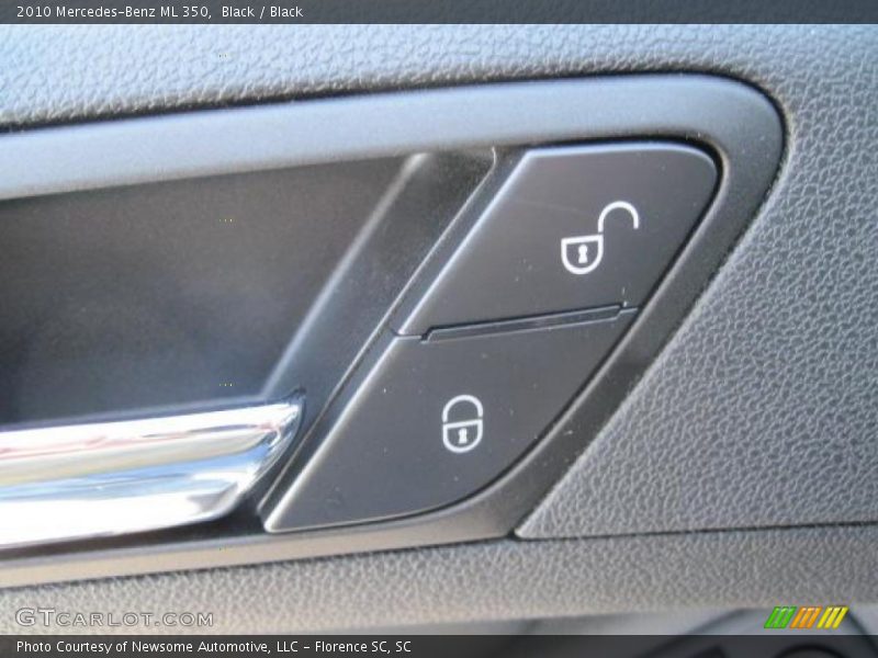 Black / Black 2010 Mercedes-Benz ML 350